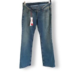 Elly B by Olian Womens Jeans Size L Slim Fit Boot‎ Cut Maternity Under Belly NEW